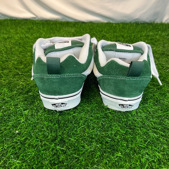 Mens Size 7 Vans Knu-Skool Green & White - Used Condition Excellent - Picture 8 of 15